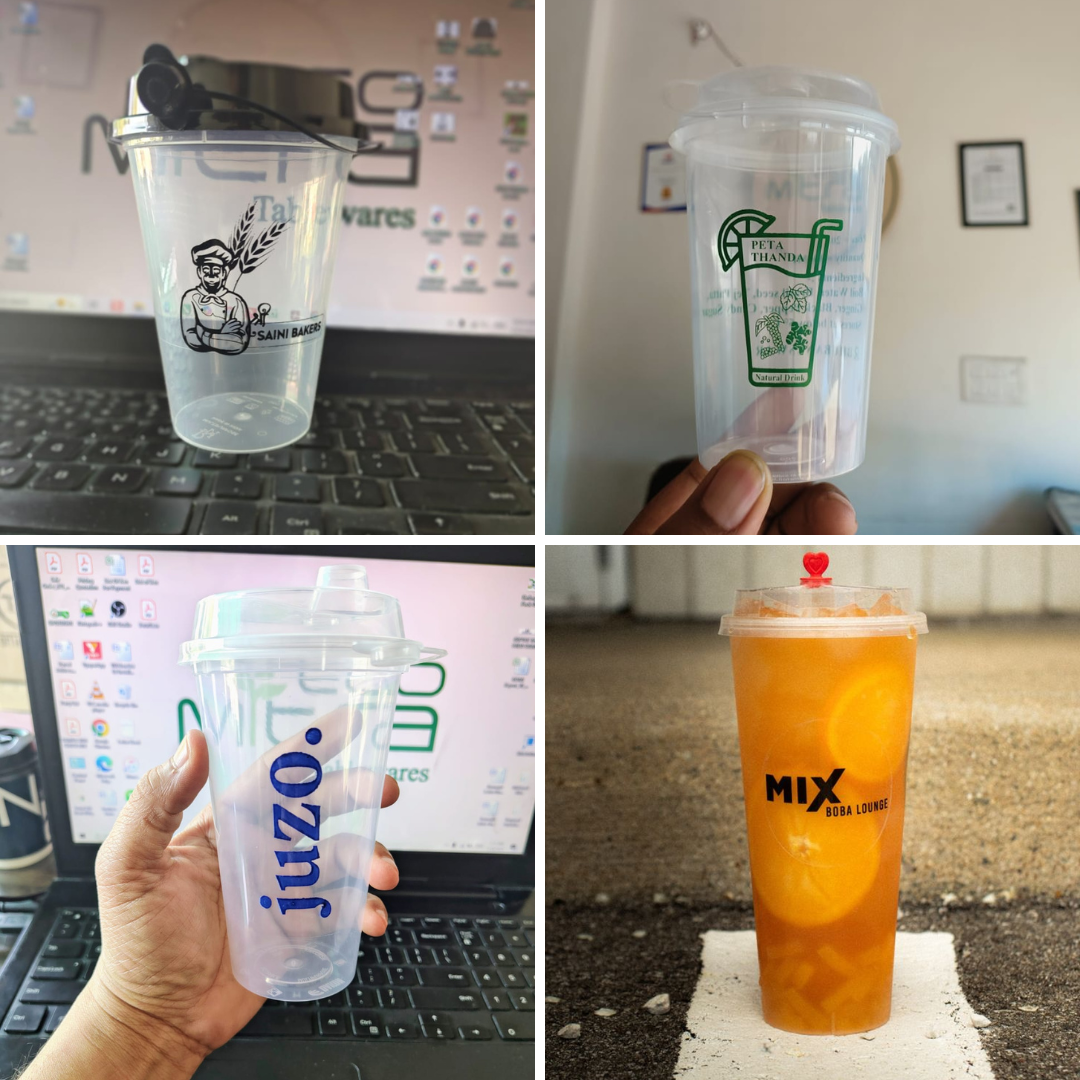 PP Reusable Round Sipper Cups