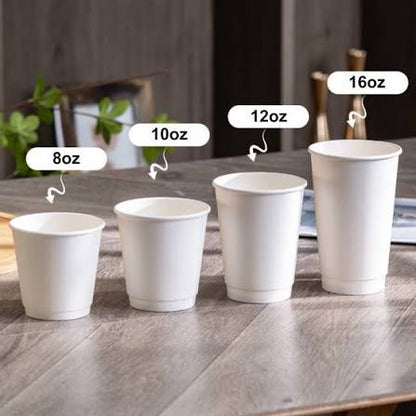 White Double Wall Paper Cup