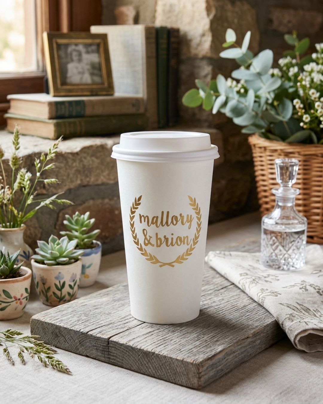 Single Wall kraft Paper Cup