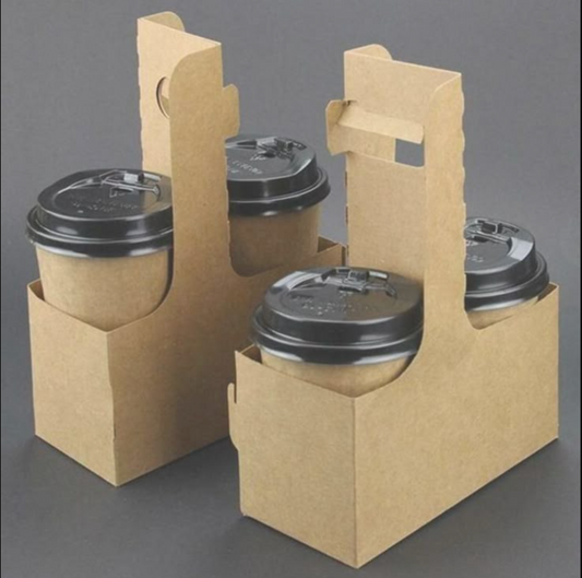 Paper Cup Holder with Handle