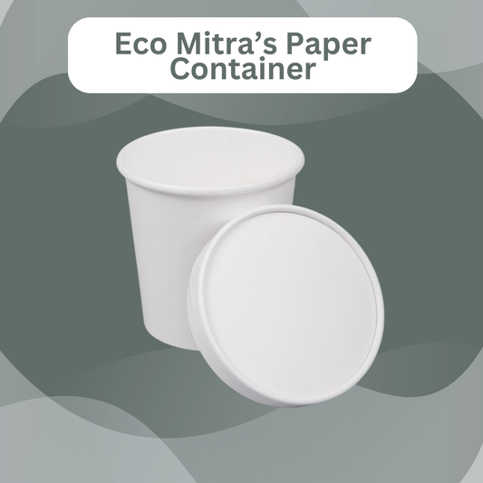 Paper Food Containers - White